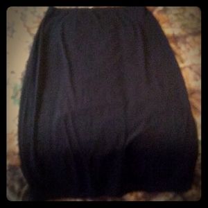 Black skirt